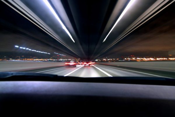 Long distance executive travel at night